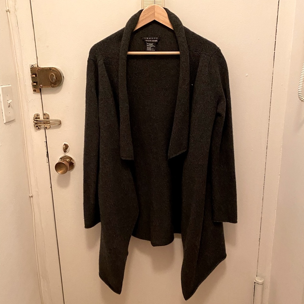 Theory wool long sweater